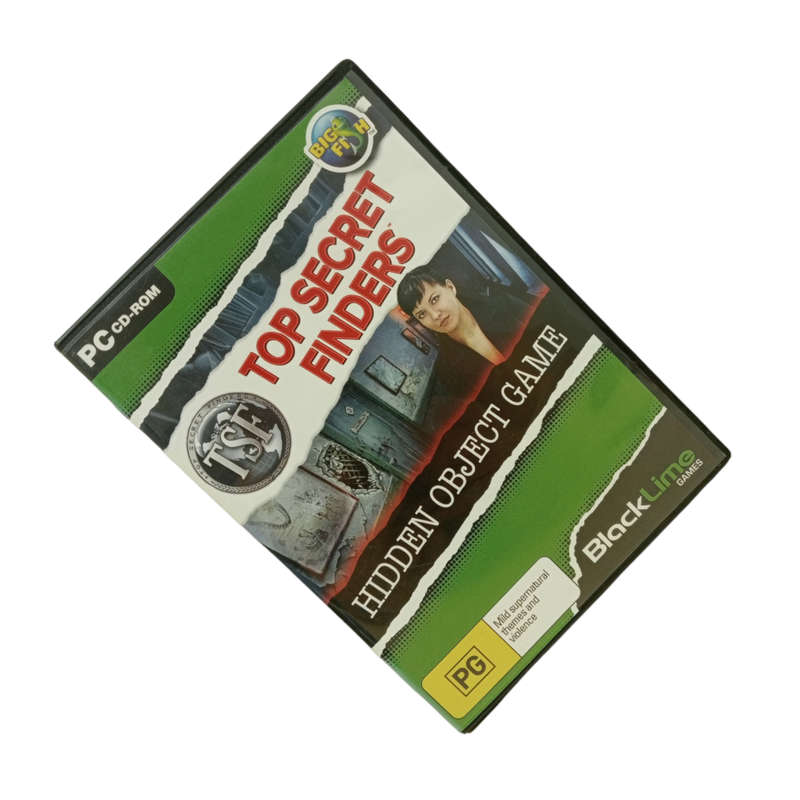 Top Secret Finders, Hidden Object Game PC (CD)