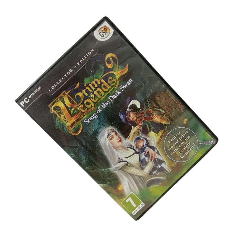 Grim Legends 2 - Song of Dark Swan, Hidden Object Game PC (CD)