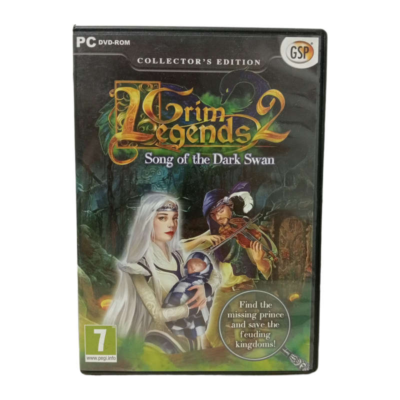 Grim Legends 2 - Song of Dark Swan, Hidden Object Game PC (CD)