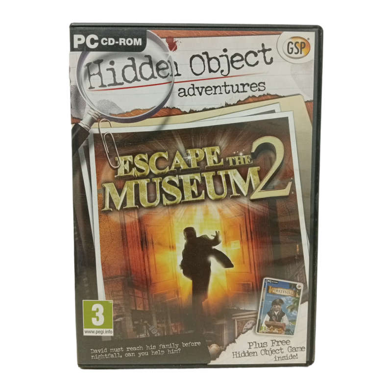 Escape The Museum 2, Hidden Object Game PC (CD)