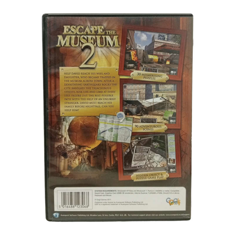 Escape The Museum 2, Hidden Object Game PC (CD)