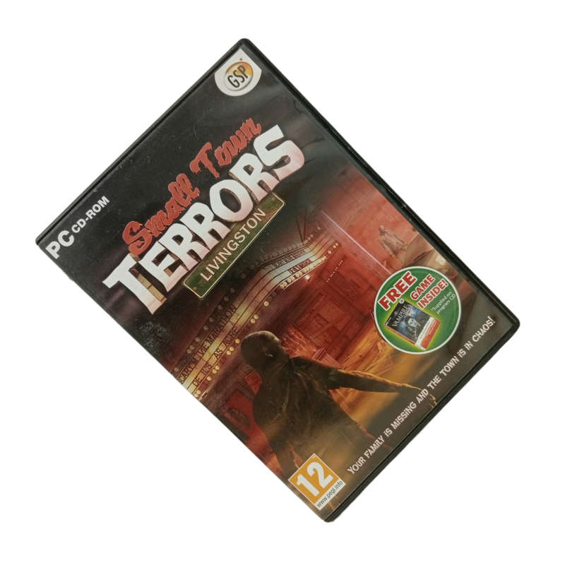 Small Town Terrors - Livingston, Hidden Object Game PC (CD)
