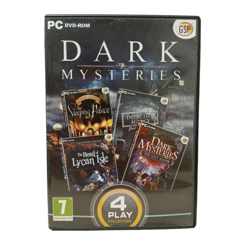 Dark Mysteries PC, Hidden Object Game PC (CD)