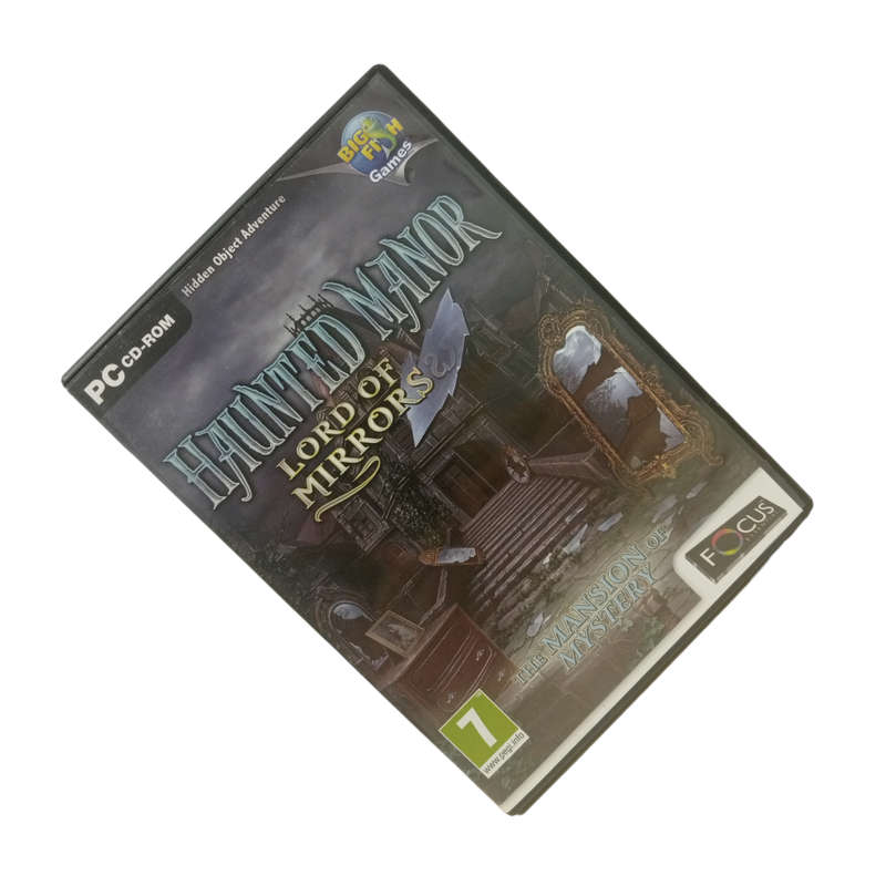 Haunted Manor - Lord of Mirrors, Hidden Object Game PC (CD)