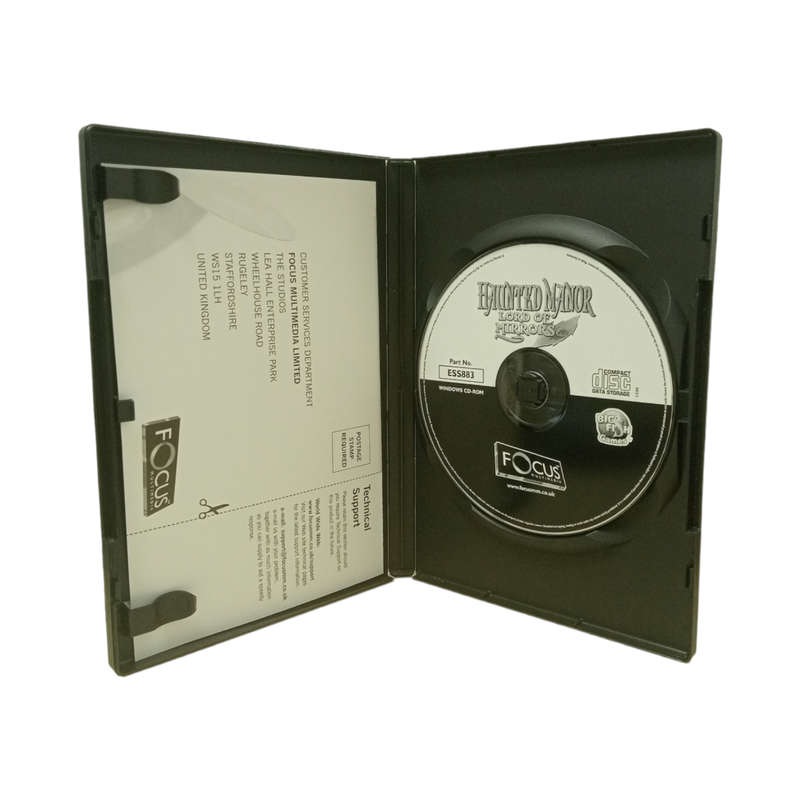 Haunted Manor - Lord of Mirrors, Hidden Object Game PC (CD)