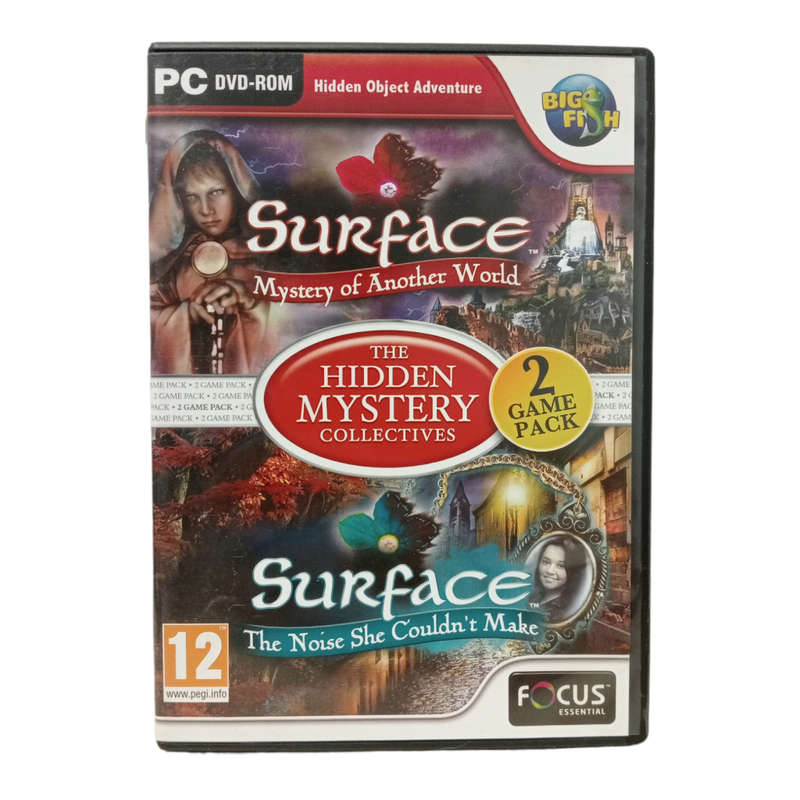 Surface 1&2, Hidden Object Game PC (DVD)