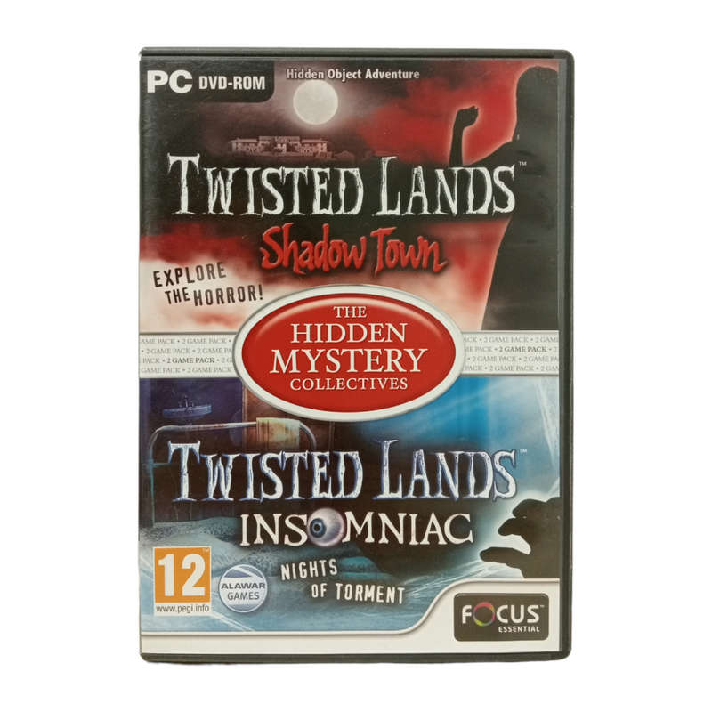 Twisted Lands 1&2, Hidden Object Game PC (DVD)