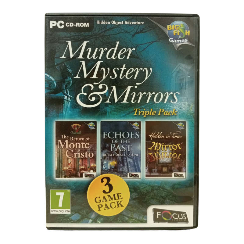 Murder Mystery & Mirrors, Hidden Object Game PC (CD)