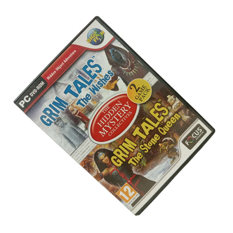 Grim Tales 1&2, Hidden Object Game PC (DVD)