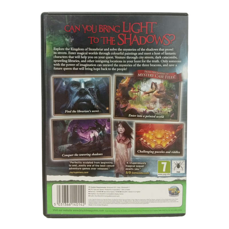 Drawn 2 - Dark flight, Hidden Object Game PC (CD)