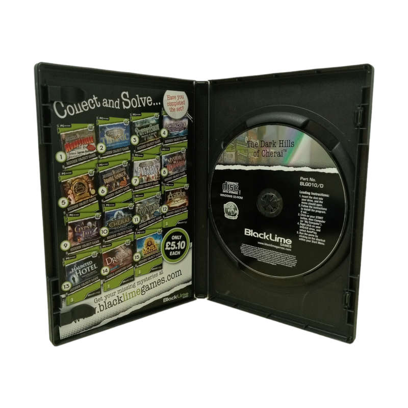 The Dark Hills of Cherai, Hidden Object Game PC (CD)