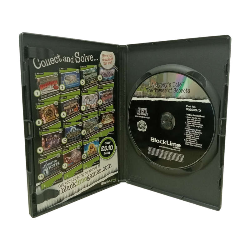 A Gypsy`s Tale - The Tower of Secrets, Hidden Object Game PC (CD)