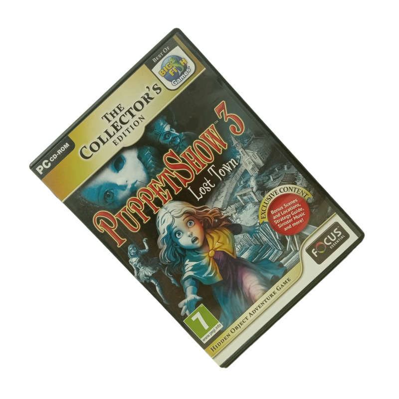 Puppet Show 3 - Lost Town, Hidden Object Game PC (CD)