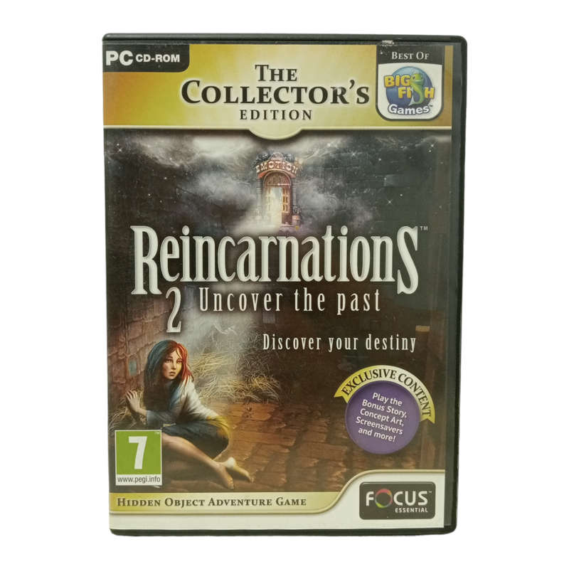 Reincarnations 2 - Uncover the Past, Hidden Object Game PC (CD)