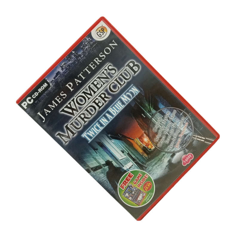 Woman`s Murder Club - Twice In A Blue Moon, Hidden Object Game PC (CD)