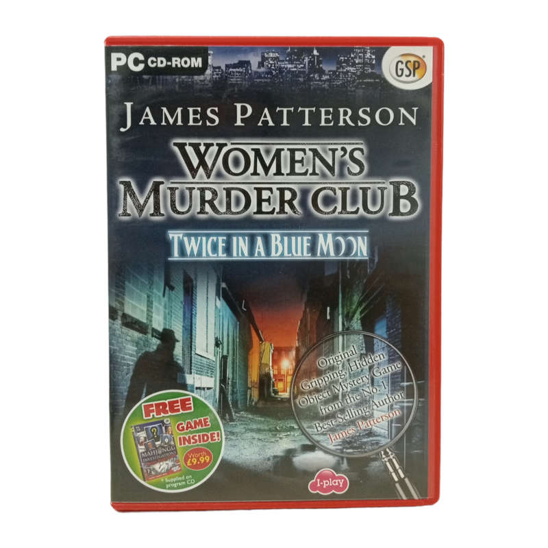 Woman`s Murder Club - Twice In A Blue Moon, Hidden Object Game PC (CD)