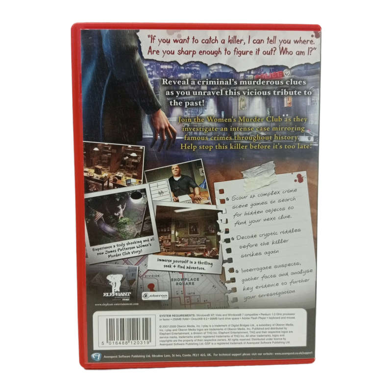 Woman`s Murder Club - Twice In A Blue Moon, Hidden Object Game PC (CD)