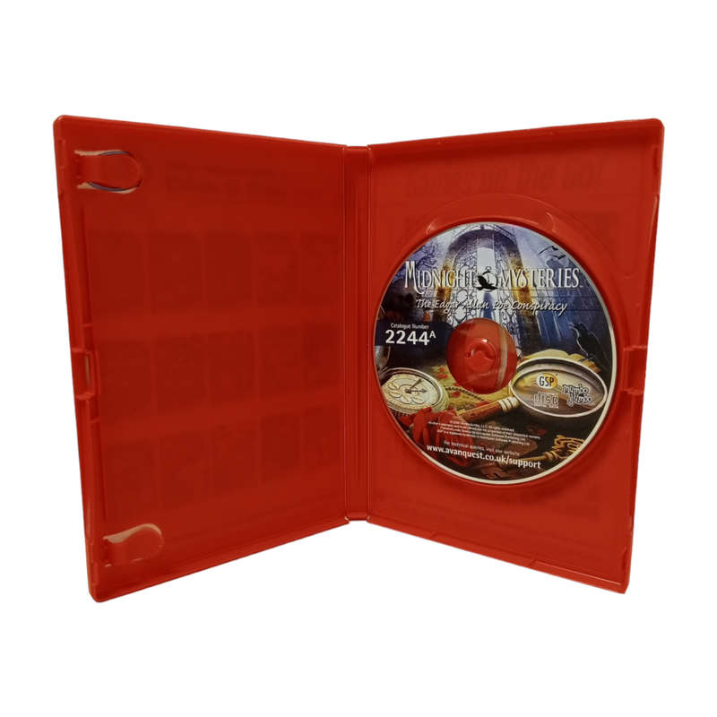 Midnight Mysteries - The Edgar Allan Poe Conspiracy, Hidden Object Game PC (CD)
