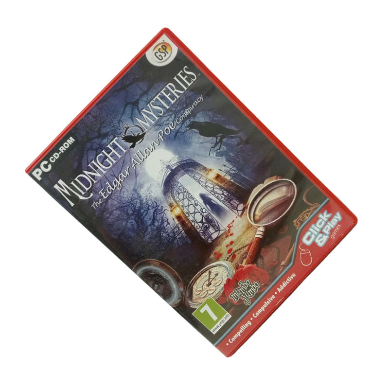Midnight Mysteries - The Edgar Allan Poe Conspiracy, Hidden Object Game PC (CD)