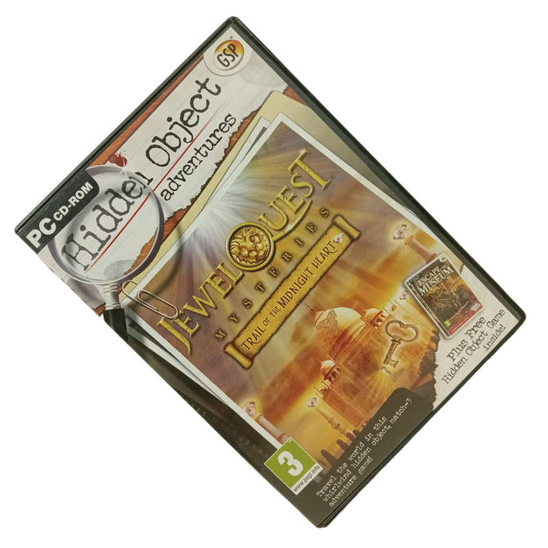 Jewel Quest Mysteries - Trail of the Midnight Heart, Hidden Object Game PC (CD)