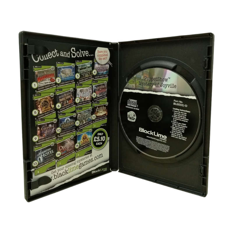 Puppet Show - Mystery of Joyville, Hidden Object Game PC (CD)