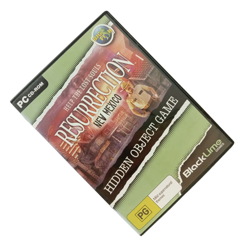 Resurrection New Mexico - Help The Lost Souls, Hidden Object Game PC (CD)