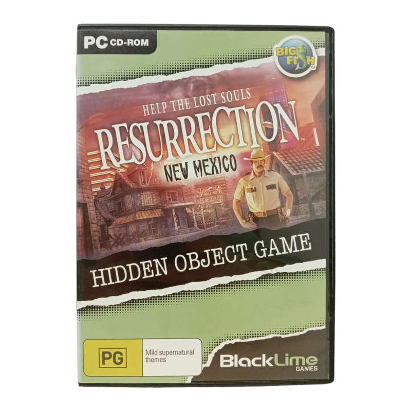 Resurrection New Mexico - Help The Lost Souls, Hidden Object Game PC (CD)