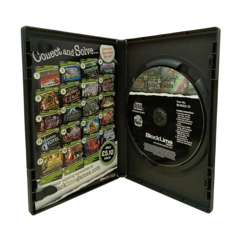 Spirits of Mystery - Amber Maiden, Hidden Object Game PC (CD)