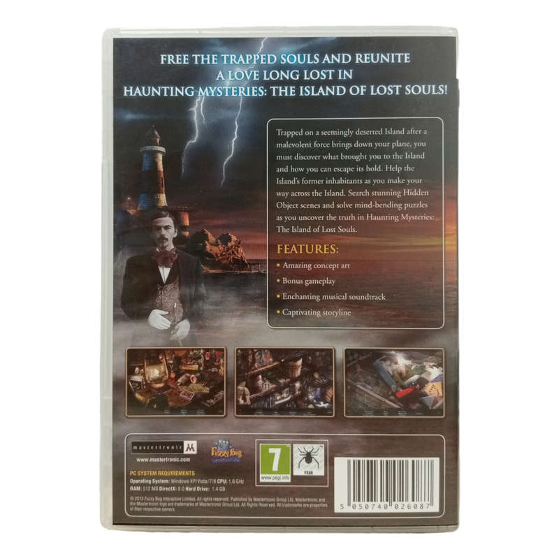 Haunting Mysteries - The Island Of Lost Souls, Hidden Object Game PC (CD)