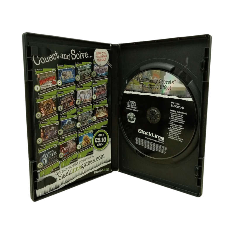 Flux Family Secrets - The Ripple Effects, Hidden Object Game PC (CD)
