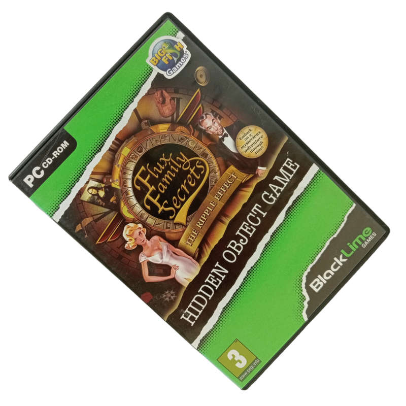 Flux Family Secrets - The Ripple Effects, Hidden Object Game PC (CD)