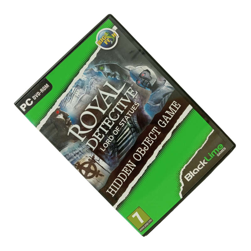 Royal Detective - Lord of Statues, Hidden Object Game PC (DVD)