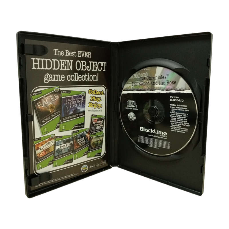 Love Chronicles - The Sword and the Rose, Hidden Object Game PC (CD)
