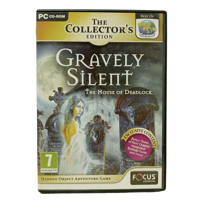 Gravely Silent - The House of Deadlock, Hidden Object Game PC (CD)