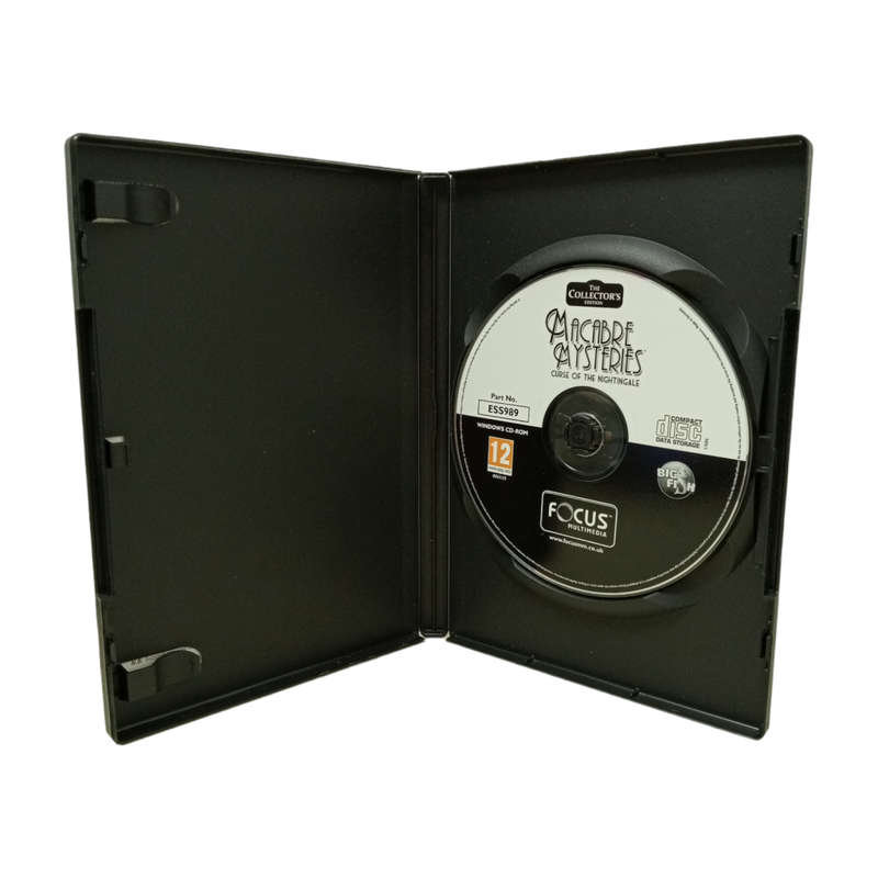 Macabre Mysteries - Curse of the Nightingale, Hidden Object Game PC (CD)