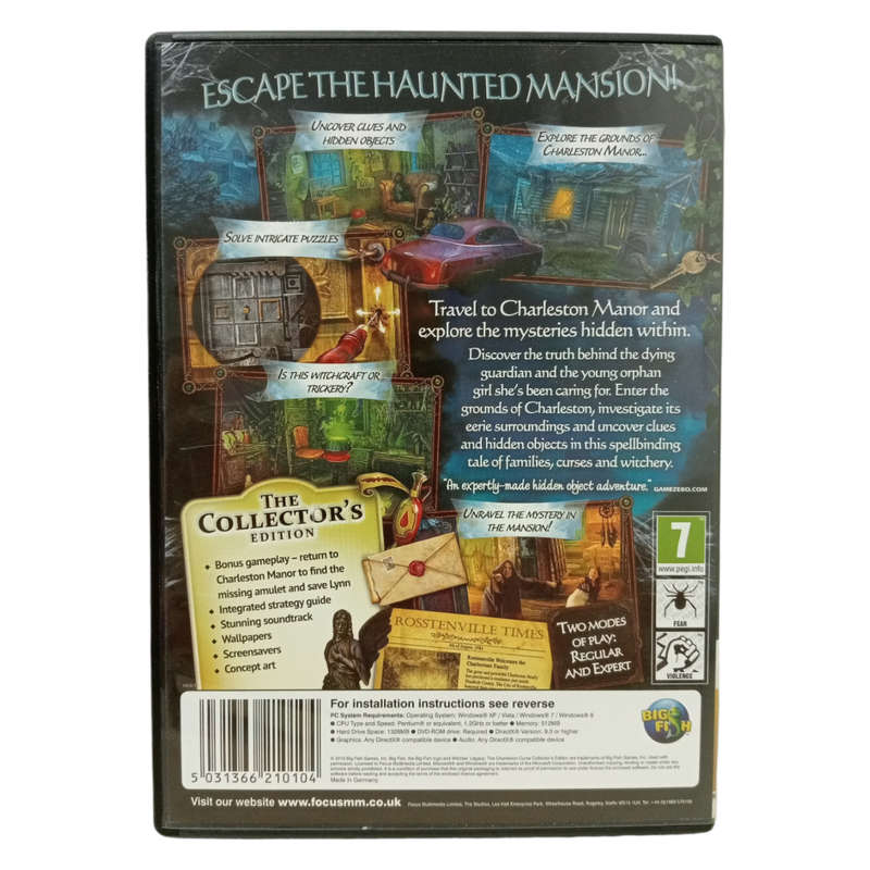 Witches` Legacy - The Charleston Curse PC (DVD)