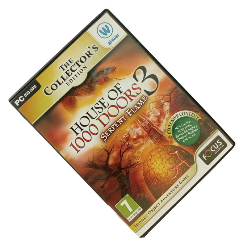 House of 1000 Doors 3 - Secret Flames, Hidden Object Game PC (DVD)