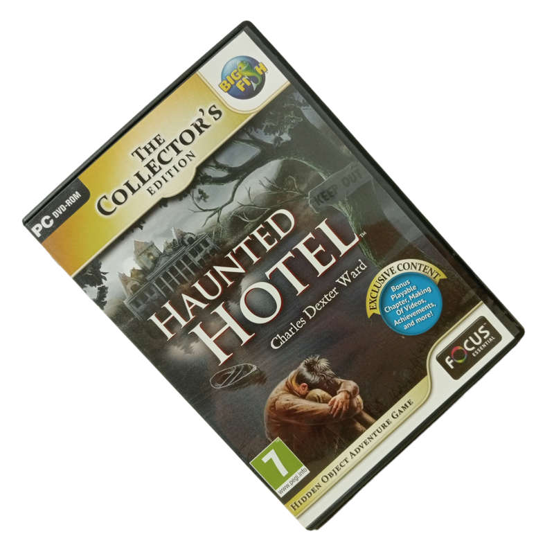 Haunted Hotel - Charles Dexter Ward, Hidden Object Game PC (DVD)