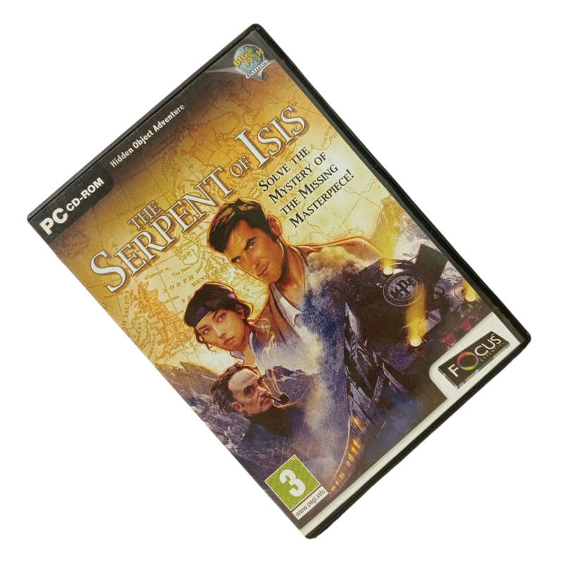 The Serpent of Isis, Hidden Object Game PC (CD)