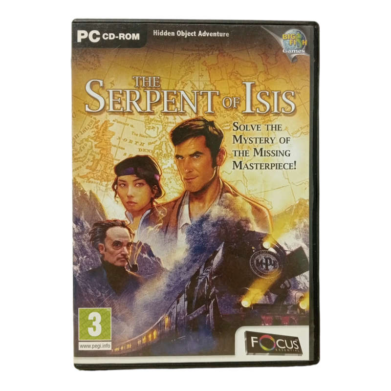 The Serpent of Isis, Hidden Object Game PC (CD)