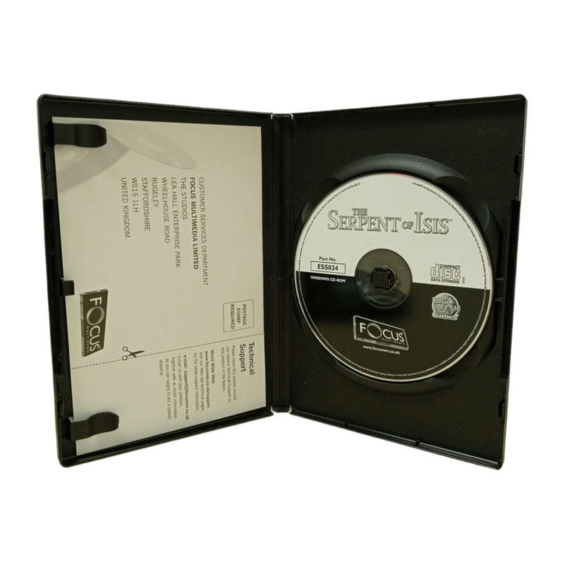The Serpent of Isis, Hidden Object Game PC (CD)