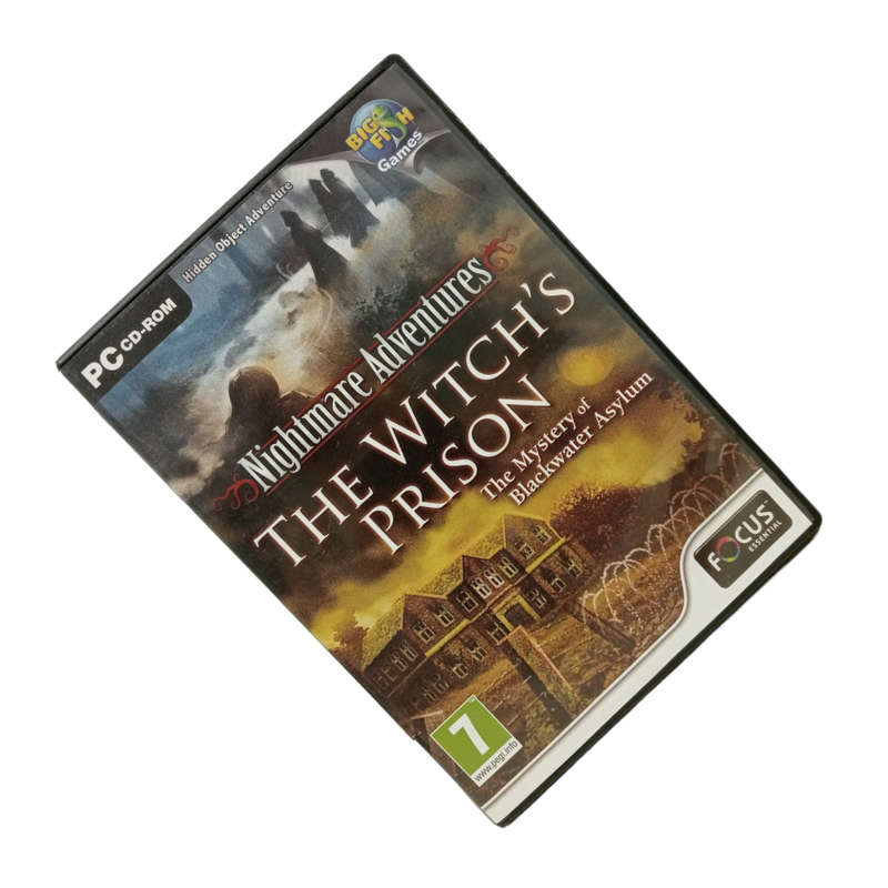 The Witch`s Prison - The Mystery of Blackwater Asylum, Hidden Object Game PC (CD)