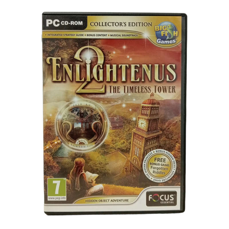 Enlightenus 2 - The Timeless Tower, Hidden Object Game PC (CD)