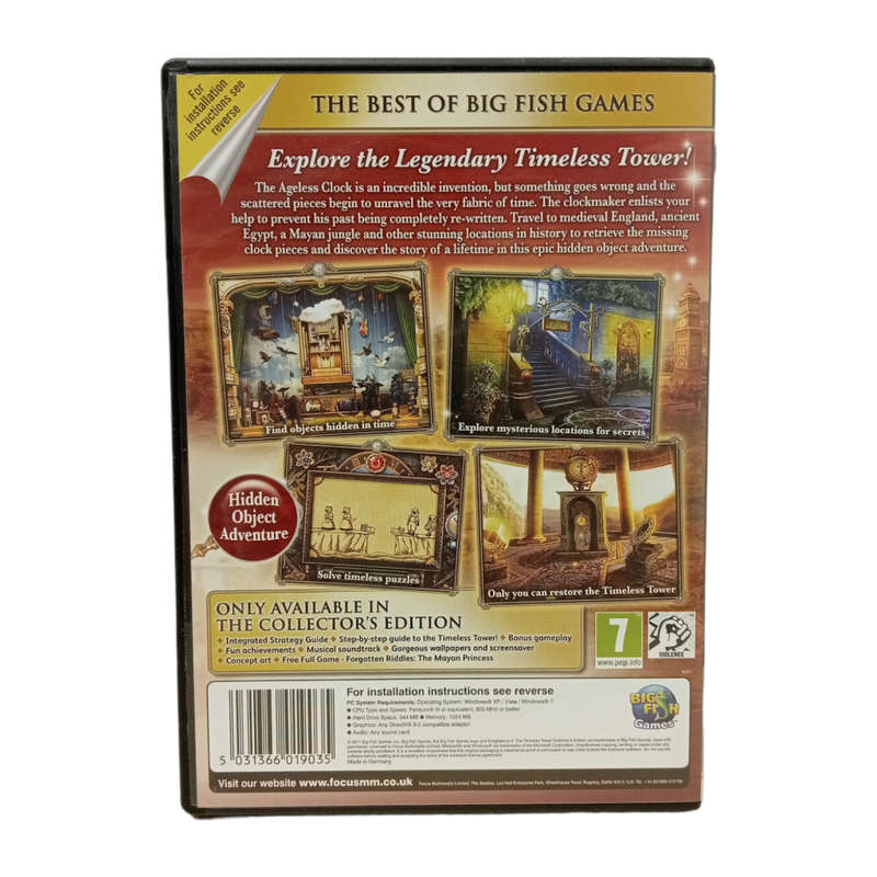 Enlightenus 2 - The Timeless Tower, Hidden Object Game PC (CD)