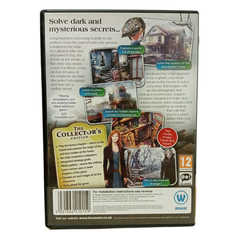 The Lake House - Children of Silence, Hidden Object Game PC (CD)