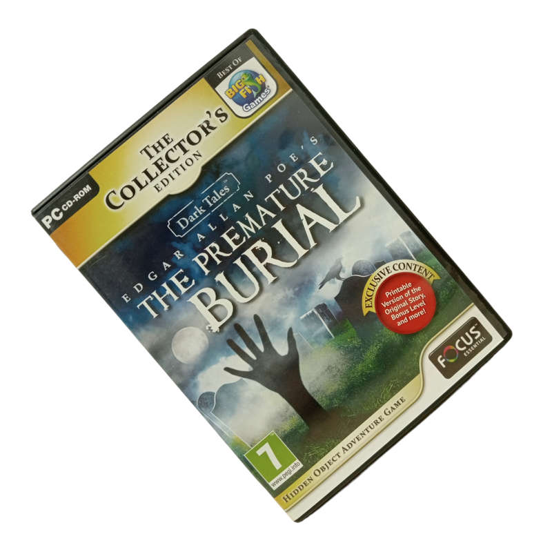 Edgar Allan Poe`s The Premature Burial, Hidden Object Game PC (CD)