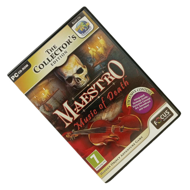 Maestro - Music of Death, Hidden Object Game PC (CD)