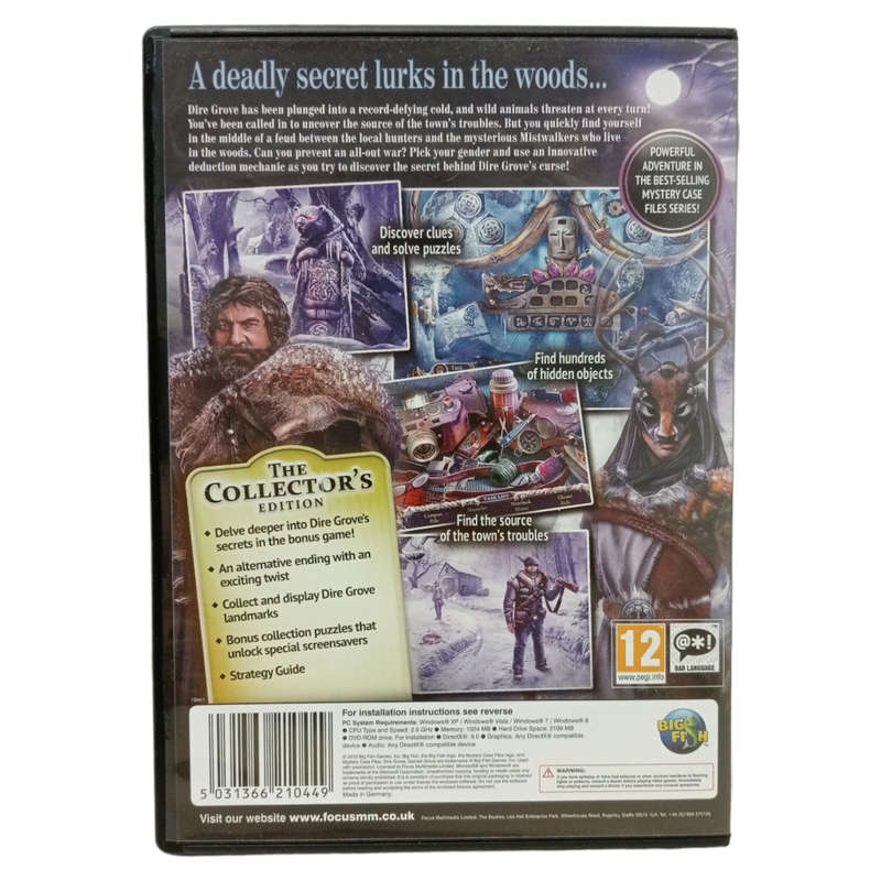 Sacred Grove, Hidden Object Game PC (DVD)
