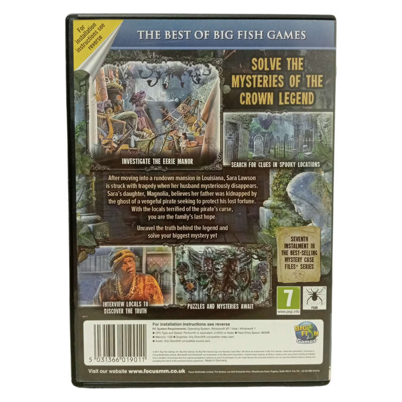 13th Skull, Hidden Object Game PC (CD)