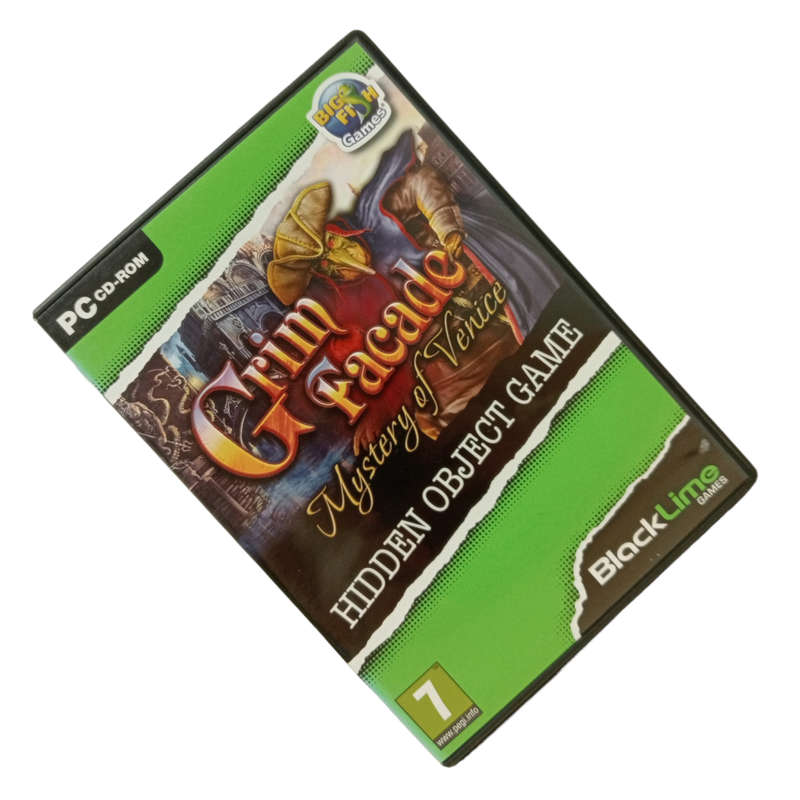 Grim Facade - Mystery of Venice, Hidden Object Game PC (CD)
